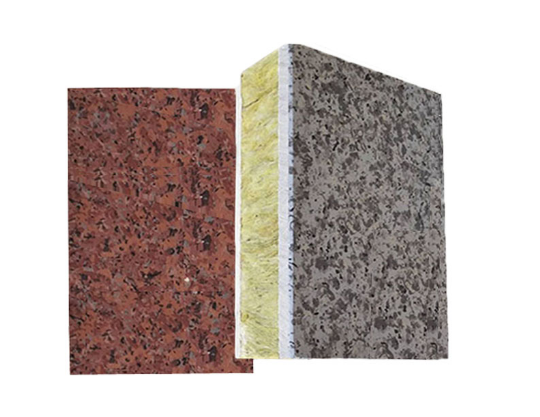 石材外墙保温一体板