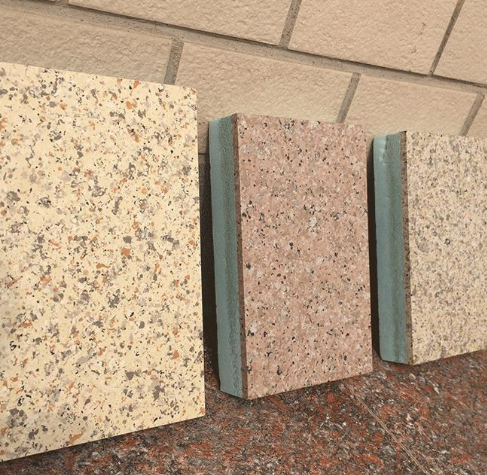 石材外墙保温一体板